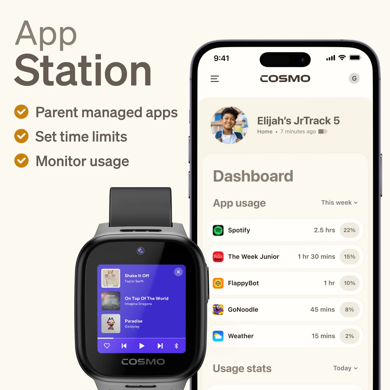 JrTrack 5 Kids Smart Watch - Image 9